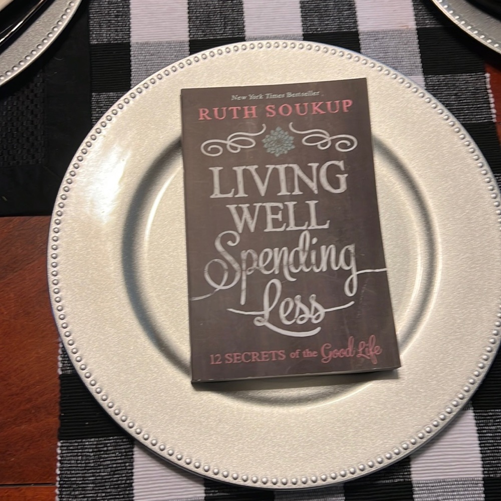 NEW BOOK by RUTH SOUKUP, LIVING WELL SPENDING LESS - unread